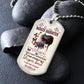Daughter Dog Tag, To My Badass Daughter Dog Tag B0B155VF7L