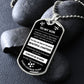 Gift For Son, Keep Me In Your Heart, Son Dog Tag Necklace, B09N1WQWQ8 1T-CG4Z-ZHJ9