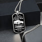 Son Dog Tag - To My Son Never Forget That I Love You Dog Tag Chain Necklace B09VG6LT7Q  B09V6YTDGQ