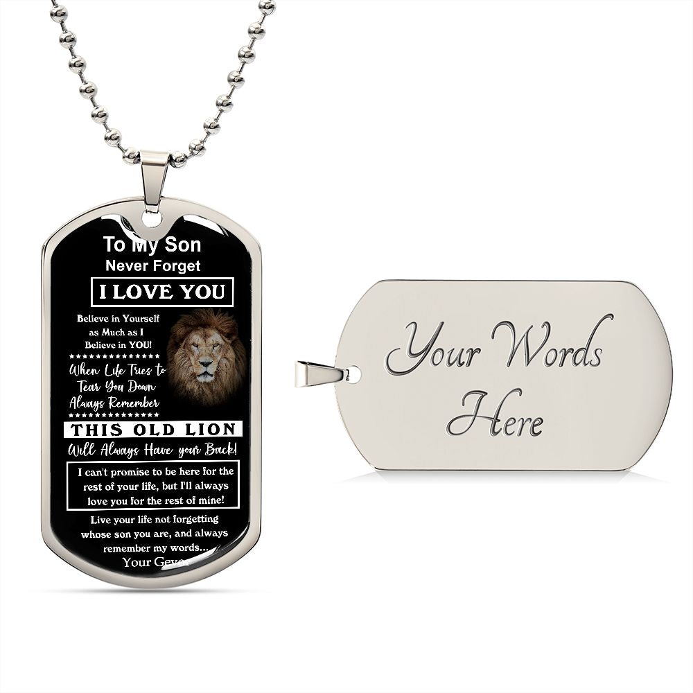 Son Dog Tag Inga Mkhitaryan