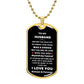 Anniversary Gifts for Him Dogtags - Unique and Meaningful 10 Year Anniversary Gifts | Show Your Love and Appreciation to Your Husband".