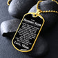 Keep Your Dog Safe and Fashionable with Our Customizable Bonus Gifts Dog Tag Necklace and Thoughtful Message Card
