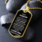 Anniversary Gifts for Him Dogtags - Unique and Meaningful 10 Year Anniversary Gifts | Show Your Love and Appreciation to Your Husband".
