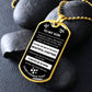 Gift For Son, Keep Me In Your Heart, Son Dog Tag Necklace, B09N1WQWQ8 1T-CG4Z-ZHJ9