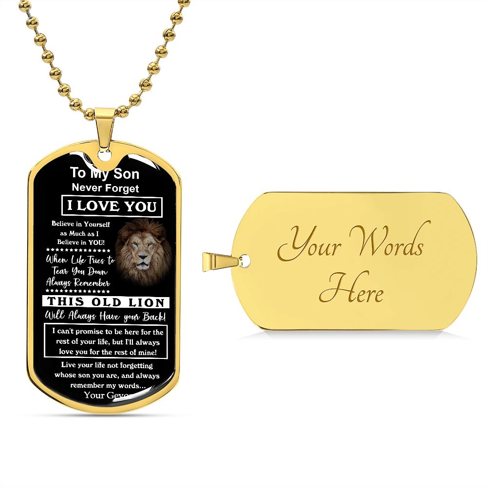 Son Dog Tag Inga Mkhitaryan