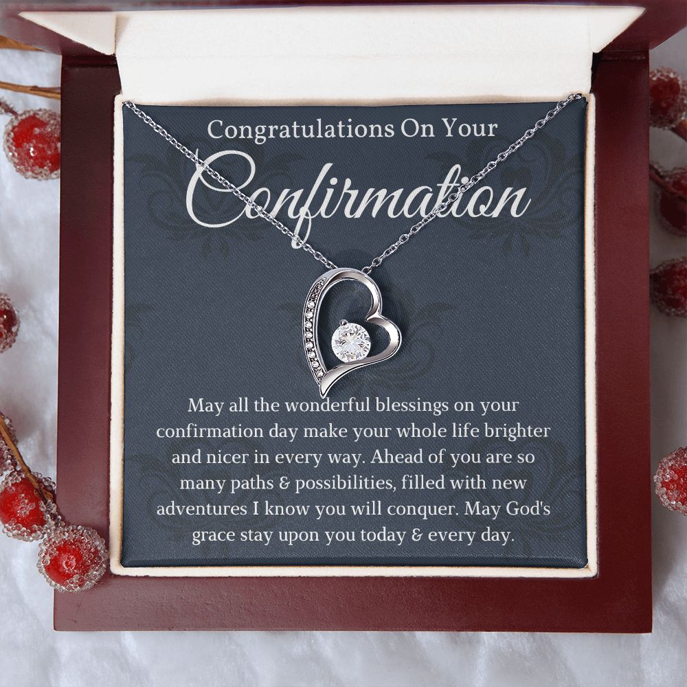 Find the Meaningful Confirmation Gifts for Your Teenage Children, Confirmation Gifts for Girls, Personalized Gifts for Her, Confirmation Necklace SNJW23-280208