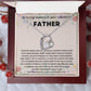 Cherishing Dad's Memory: Sympathy Necklace for Loss of Father - A Meaningful Tribute"