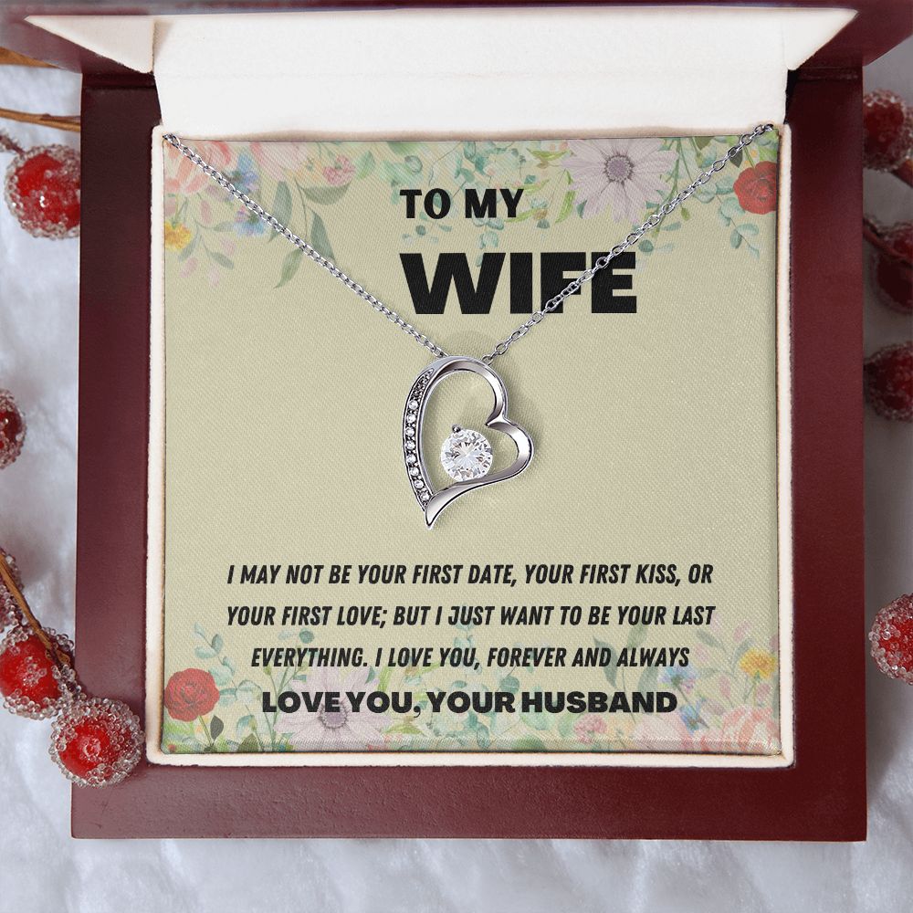 Elegant Wife Necklace - Perfect Anniversary, Birthday or Just Because Gift - Thoughtful Romantic Jewelry from Husband - Necklace for Wife