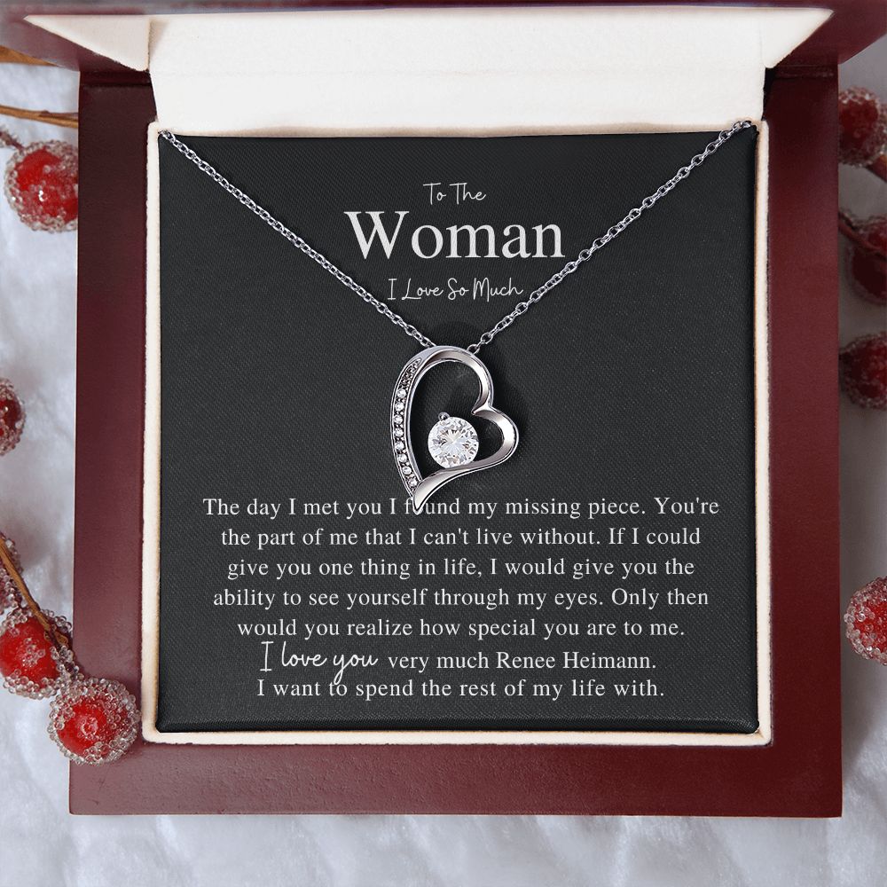 To The Woman I Love So Much Necklace  Aaron Henderson