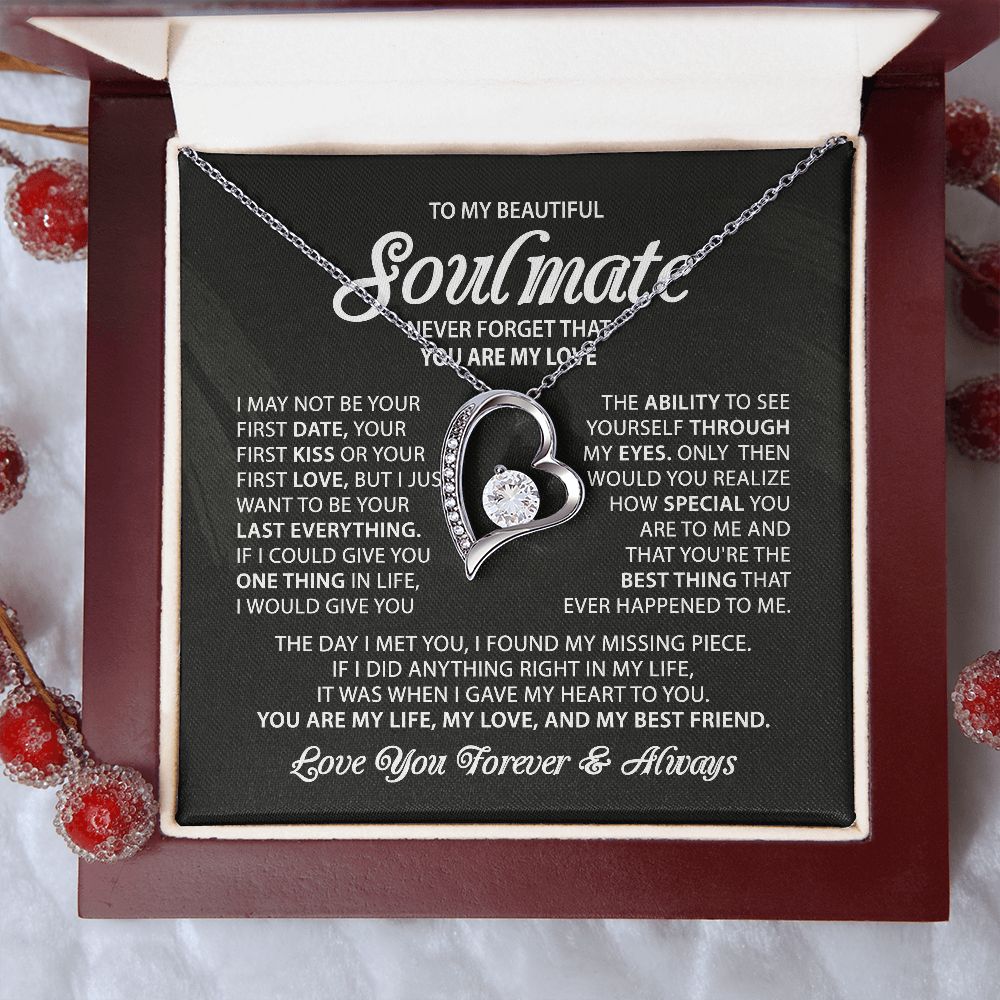 To My Beautiful Soulmate, Soulmate Gift, Soulmate Necklace, B0BPH96MHT  ttstore-0812-01x22