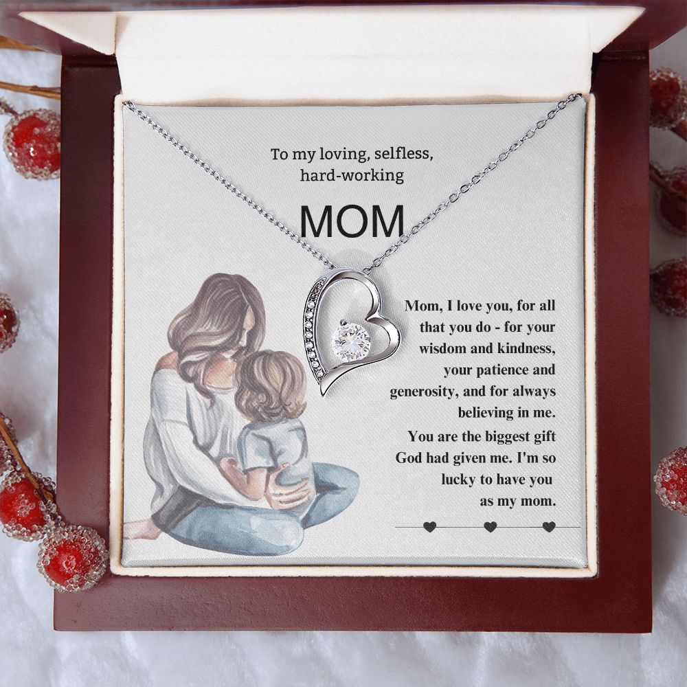 Necklace for Mom, Symbolize Your Love for Mom: Beautiful Necklaces for Mother's Day from Son or Daughter , Mothers Day Gift From Son Daughter, Mother's day gift SNJW23-170306