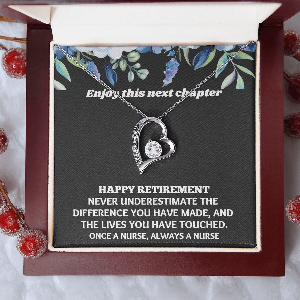 Looking for a meaningful retirement gift for a special woman? Our necklace is the perfect way to celebrate all she's accomplished