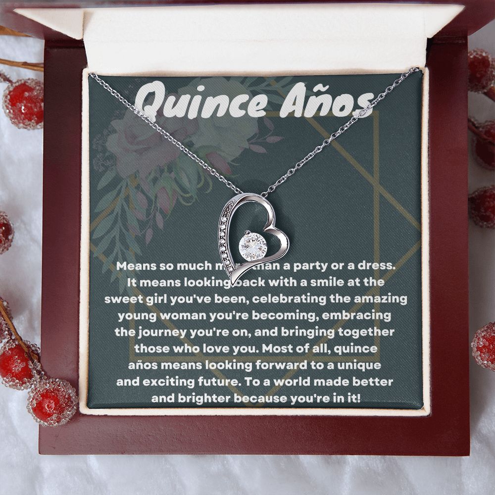 Honor Her Quinceañera with Our Exquisite and Unique Necklace"