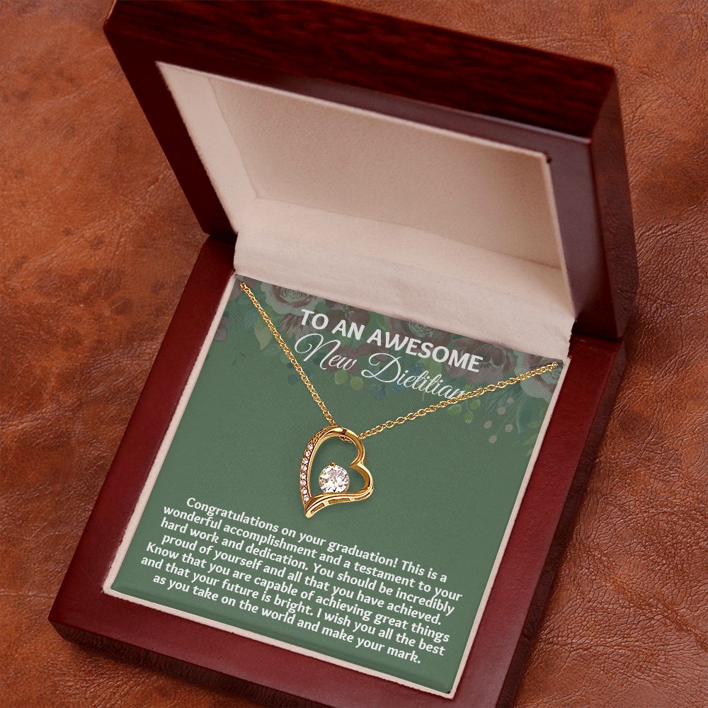 Express Your Appreciation with a Special Necklace Gift for Your Dietician on Graduation Day"