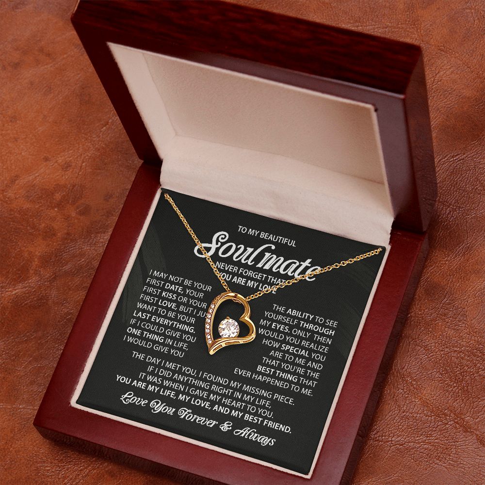To My Beautiful Soulmate, Soulmate Gift, Soulmate Necklace, B0BPH96MHT  ttstore-0812-01x22