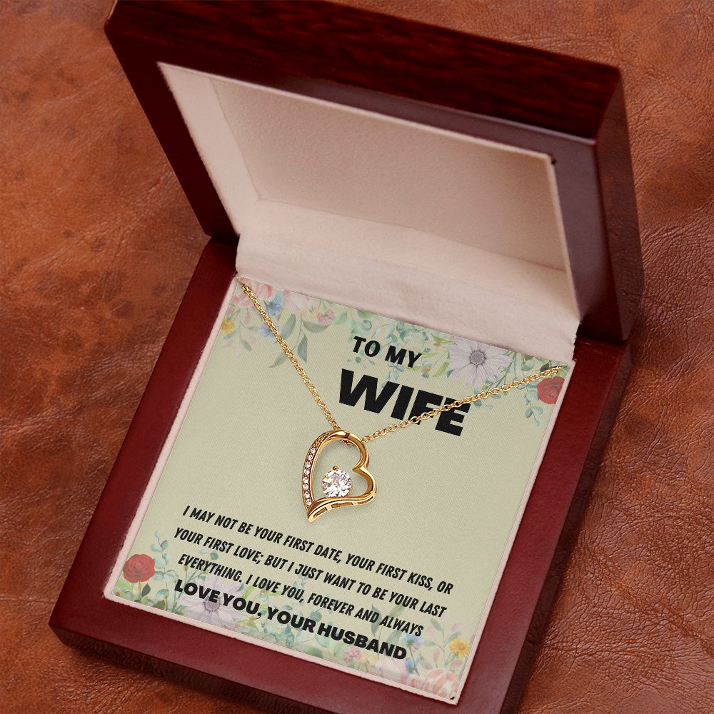 Elegant Wife Necklace - Perfect Anniversary, Birthday or Just Because Gift - Thoughtful Romantic Jewelry from Husband - Necklace for Wife