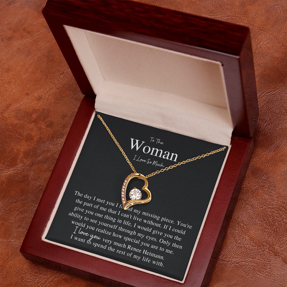 To The Woman I Love So Much Necklace  Aaron Henderson
