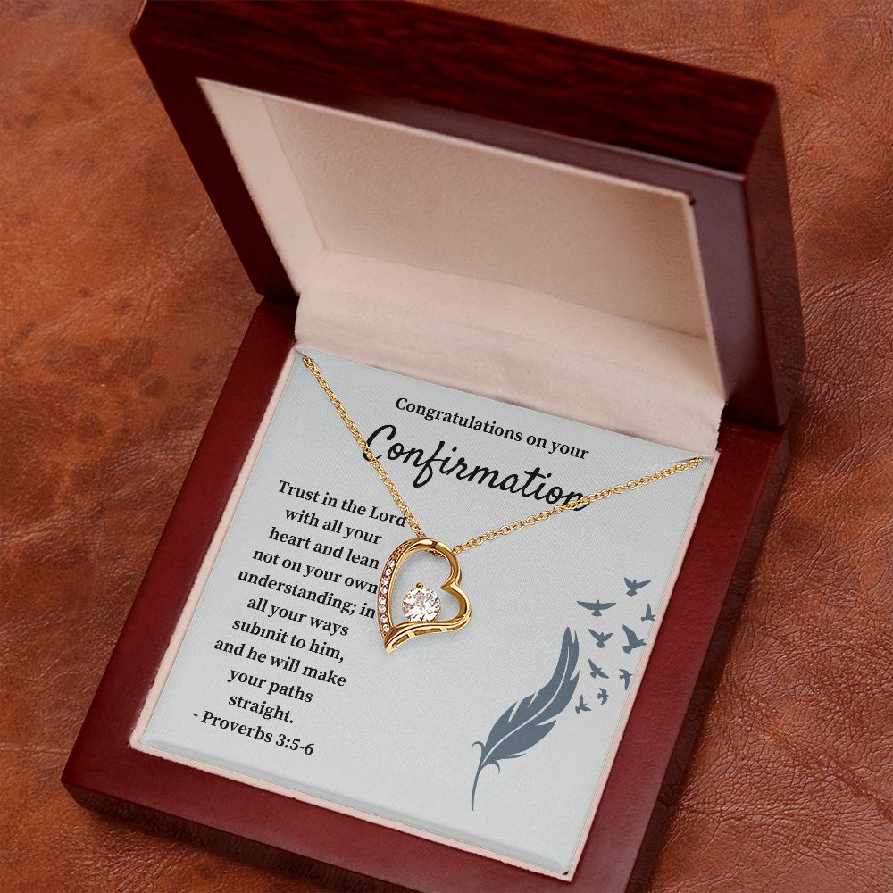 Honor the Sacrament with Unique Confirmation Gifts, Confirmation Gifts for Girls, Personalized Gifts for Her, Confirmation Necklace SNJW23-280205