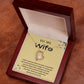 "To My Wife Necklace: The Meaningful Anniversary Gift for Your Wife"