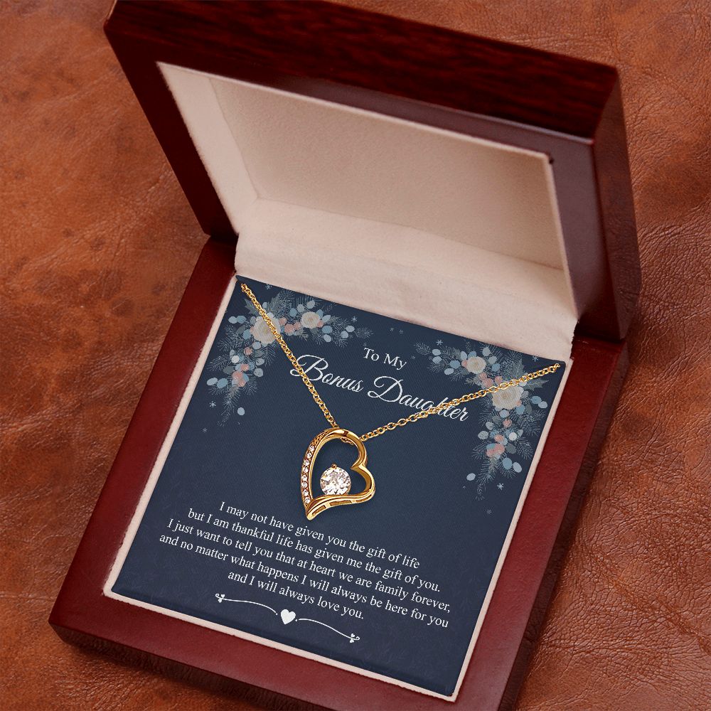 To my Bonus Daughter, Bonus Daughter Gift, Daughter in Law Gift, Birthday Gift, Stepdaughter gift, Forever Love JWSN110754 B0BLP7XM58