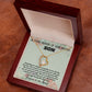 "Personalized Memorial Necklace for Loss of Son - Keep His Memory Close with this Beautiful and Thoughtful Sympathy Gift"