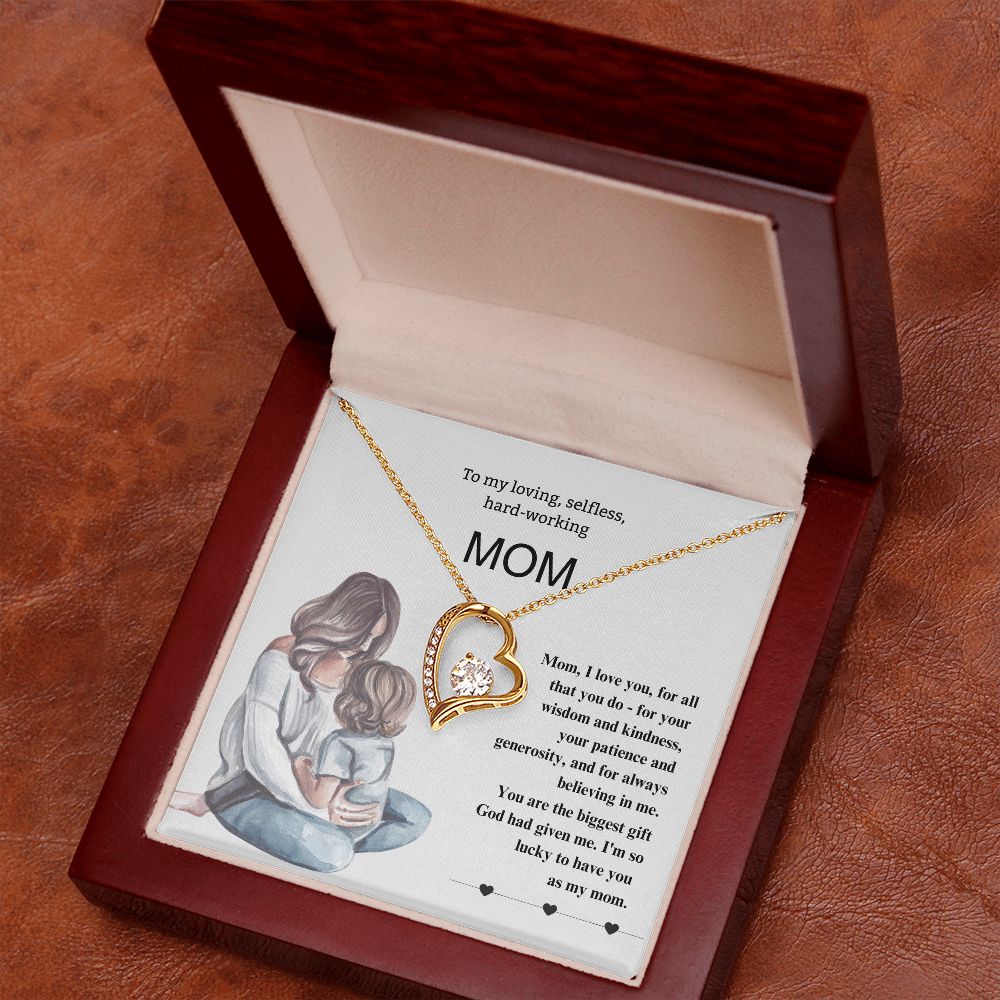 Necklace for Mom, Symbolize Your Love for Mom: Beautiful Necklaces for Mother's Day from Son or Daughter , Mothers Day Gift From Son Daughter, Mother's day gift SNJW23-170306