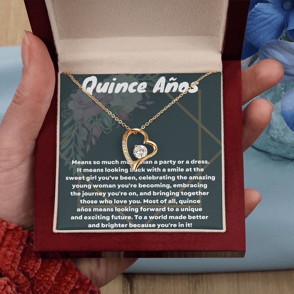Honor Her Quinceañera with Our Exquisite and Unique Necklace"