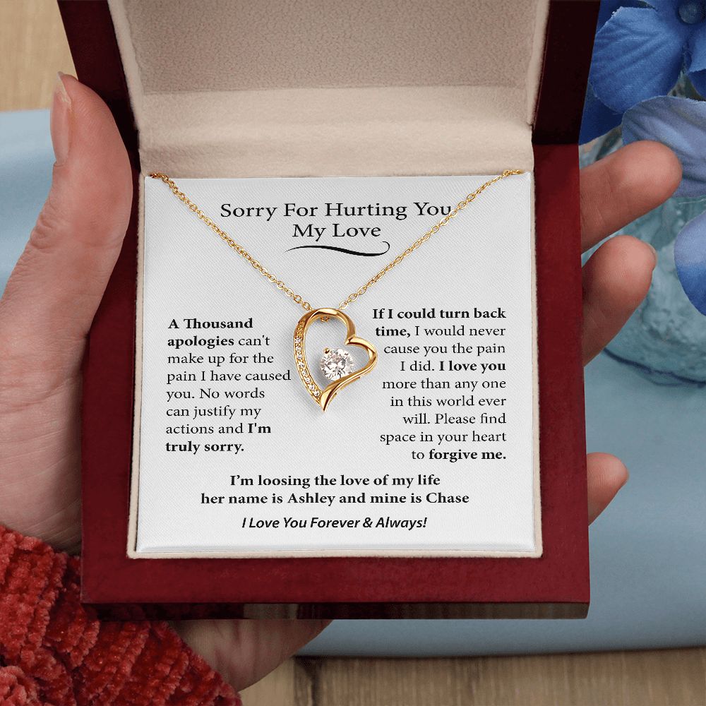 Sorry necklace from Chase Allen