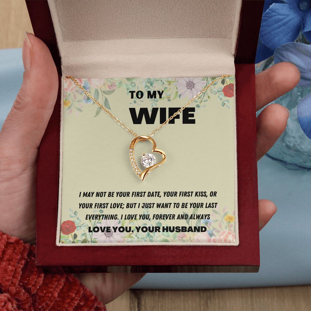 Elegant Wife Necklace - Perfect Anniversary, Birthday or Just Because Gift - Thoughtful Romantic Jewelry from Husband - Necklace for Wife