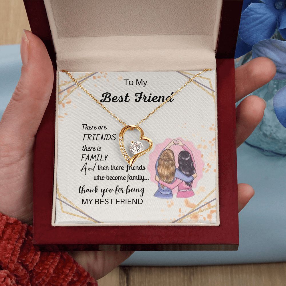 Soul Sisters - Heart Pendant Best Friend Necklaces for Women with Engraved Messages 200208