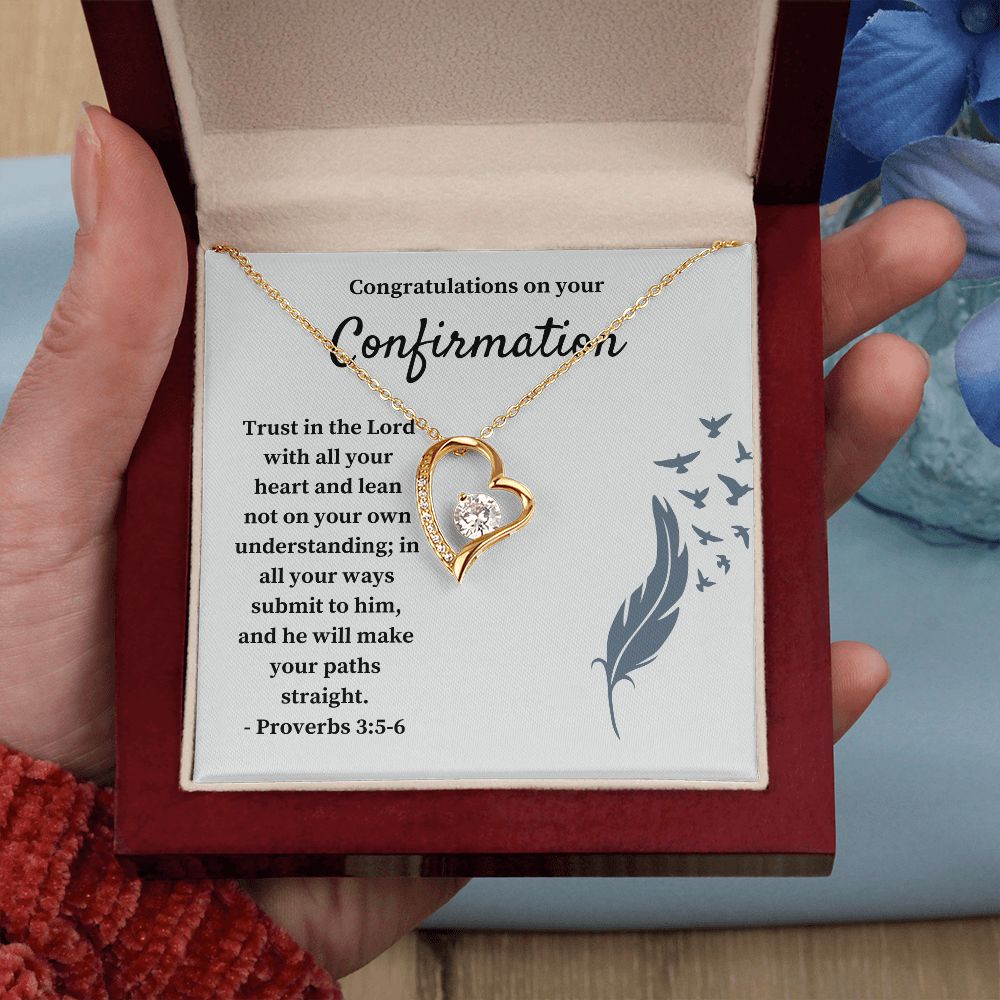 Honor the Sacrament with Unique Confirmation Gifts, Confirmation Gifts for Girls, Personalized Gifts for Her, Confirmation Necklace SNJW23-280205