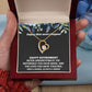 Looking for a meaningful retirement gift for a special woman? Our necklace is the perfect way to celebrate all she's accomplished