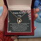 Sweet 16 Necklace - Celebrate Her Milestone Birthday with a Beautiful Gift, Heart Pendant, 16th Birthday Gift For Her, 16th Birthday Gift 210203