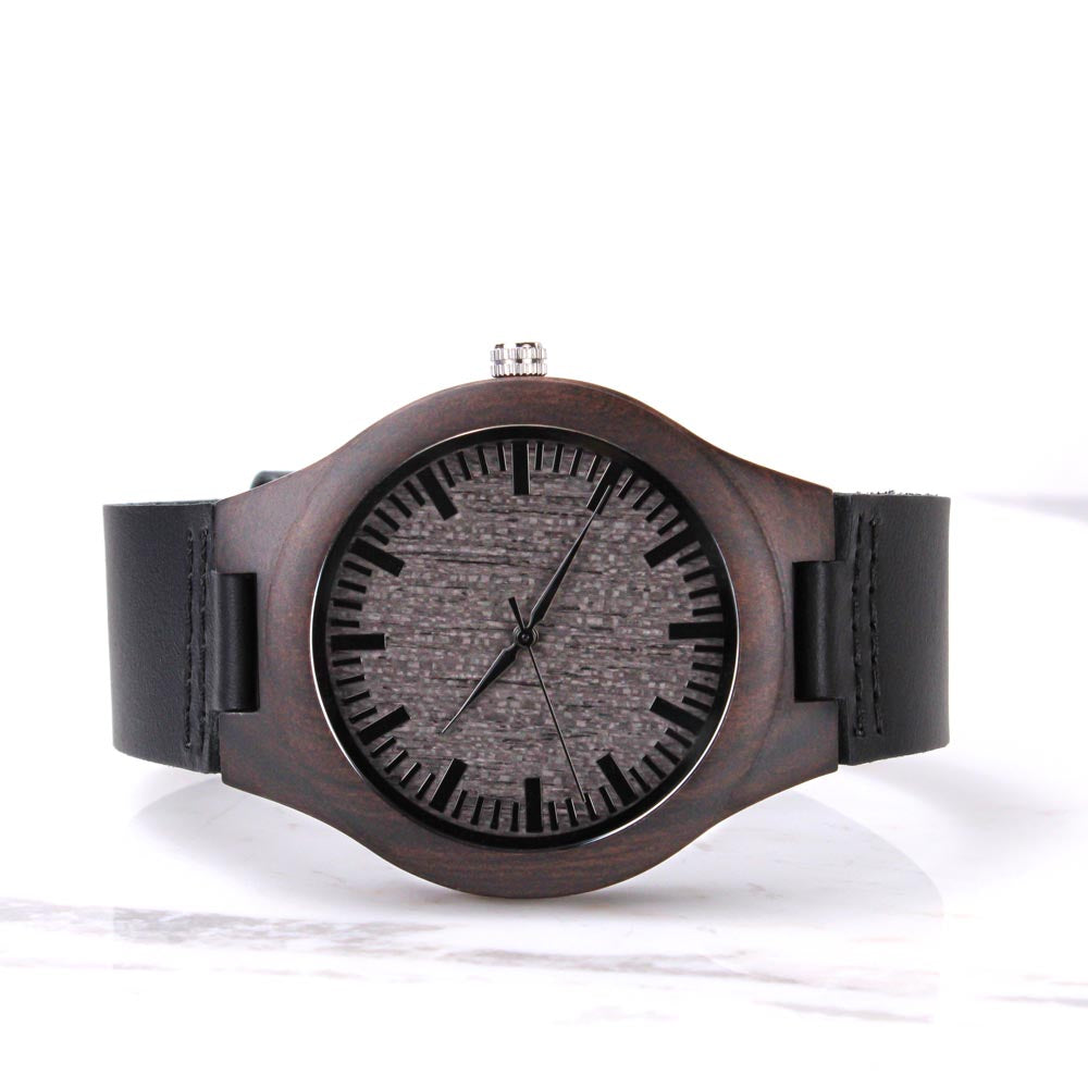 Wood Watch for Bonus Dad- You didn't give me the gift of life - JWshinee