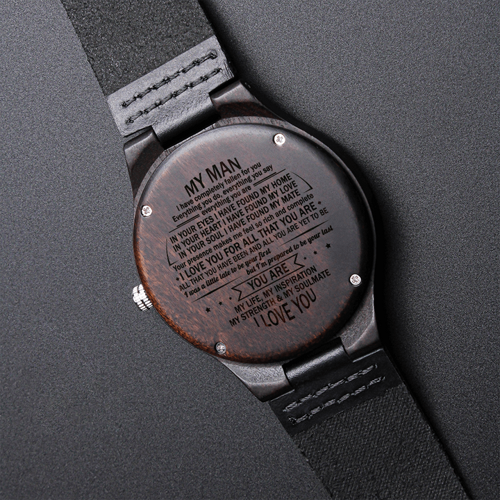 Wood watch deals for husband