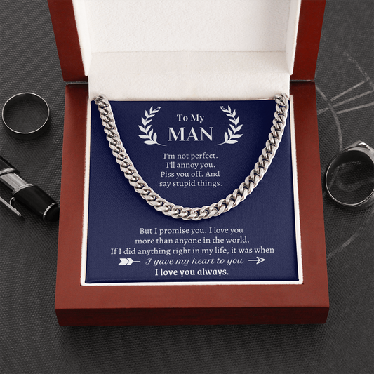 Valentine's Gift for Boyfriend/Husband - I promise I love you more than anyone in the world - JWshinee