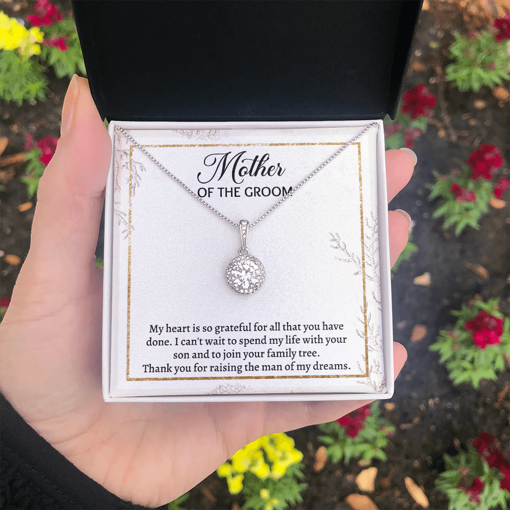Wedding gift for Mother - Thank you for raising the man of my dreams. - JWshinee