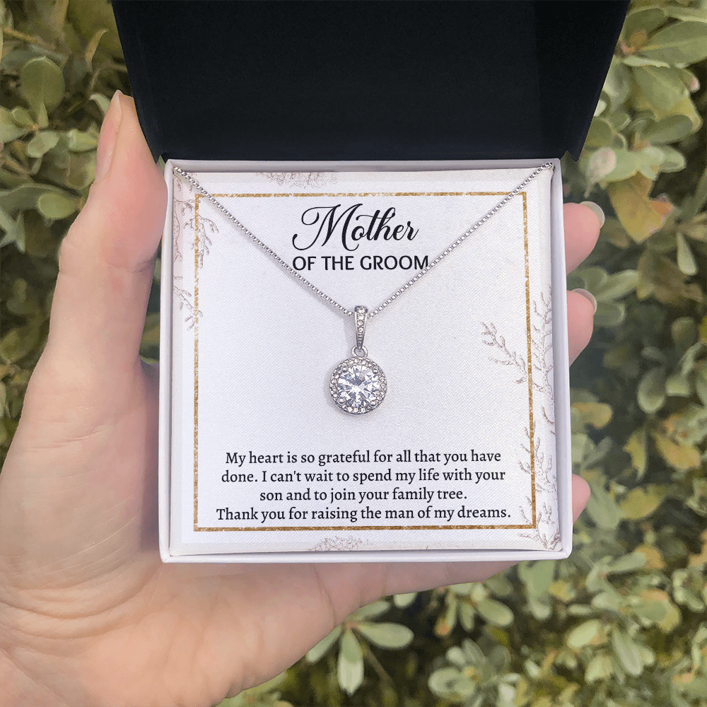 Wedding gift for Mother - Thank you for raising the man of my dreams. - JWshinee