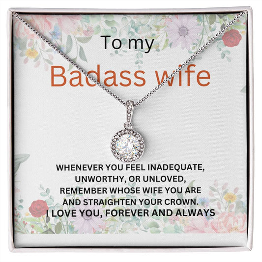 "Celebrate Your Anniversary with a Sentimental Wife Necklace"The meaningful Gift to Show Your Love"