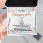 "Celebrate Your Anniversary with a Sentimental Wife Necklace"The meaningful Gift to Show Your Love"