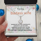 "Celebrate Your Anniversary with a Sentimental Wife Necklace"The meaningful Gift to Show Your Love"