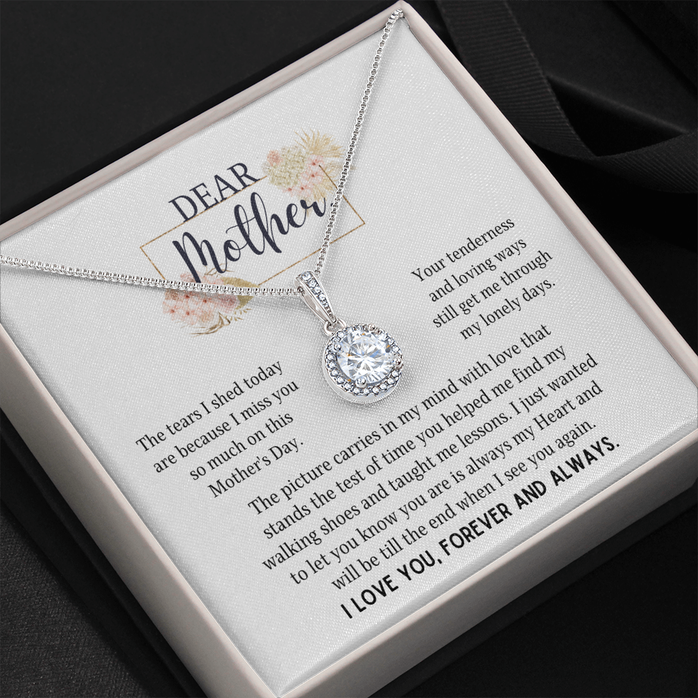 Gift for Daughter loss of mom - I just wanted to let you know you are is always my Heart and will be till the end when I see you again. I love you, forever and always. - JWshinee