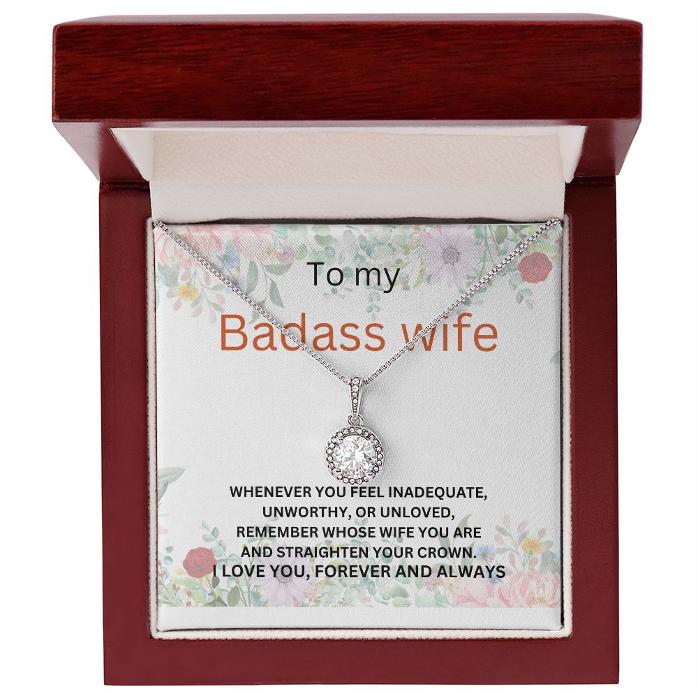 "Celebrate Your Anniversary with a Sentimental Wife Necklace"The meaningful Gift to Show Your Love"