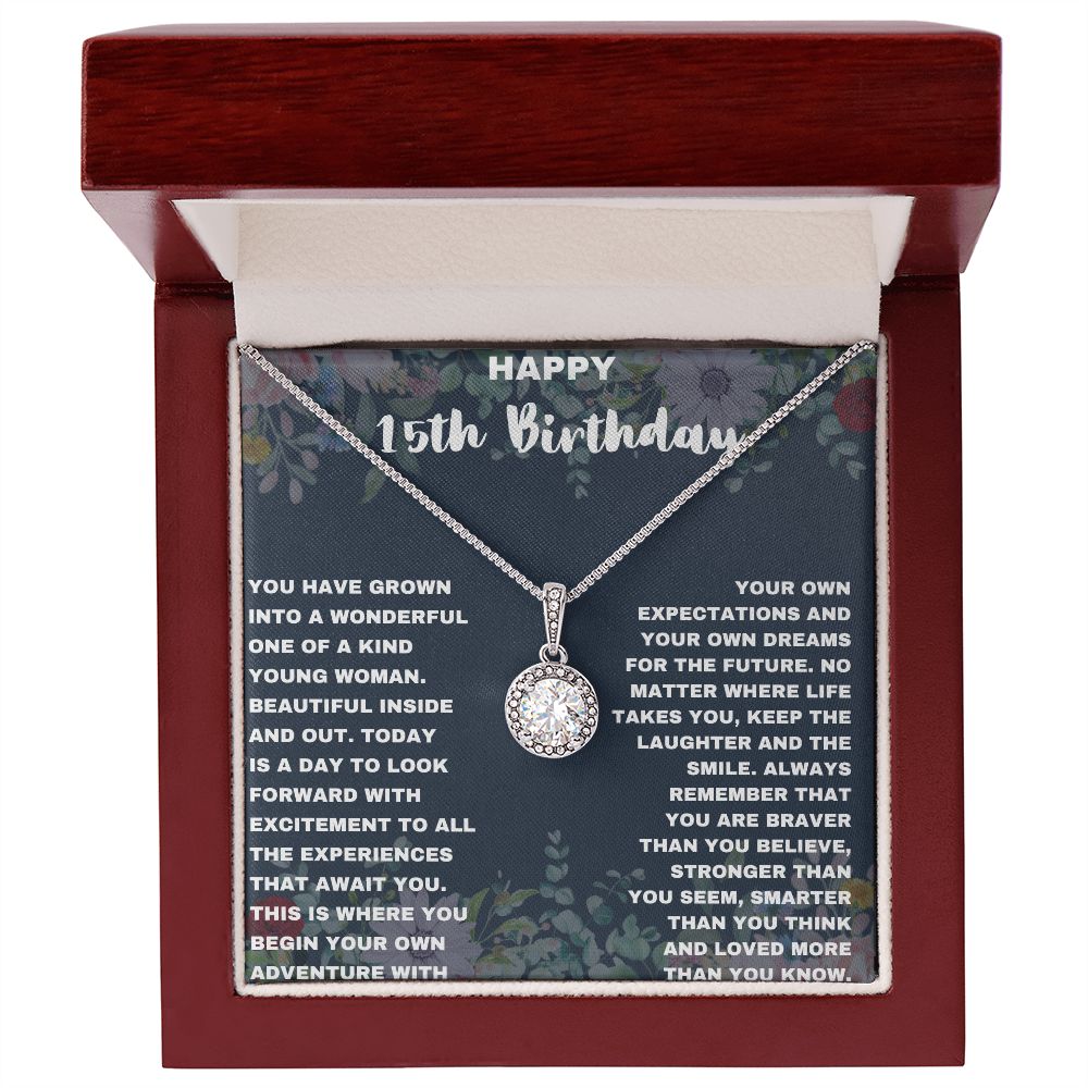 "Elegant Quinceañera Gifts Necklace for the Special Young Lady in Your Life"