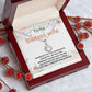 "Celebrate Your Anniversary with a Sentimental Wife Necklace"The meaningful Gift to Show Your Love"