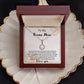 Charming Bonus Mom Necklace - Make Your Step-Mom Feel Extra Special with This Delightful Jewelry"