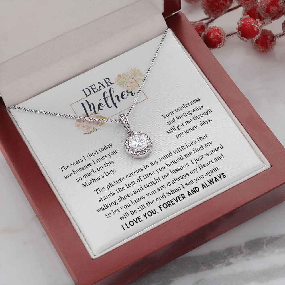 Gift for Daughter loss of mom - I just wanted to let you know you are is always my Heart and will be till the end when I see you again. I love you, forever and always. - JWshinee