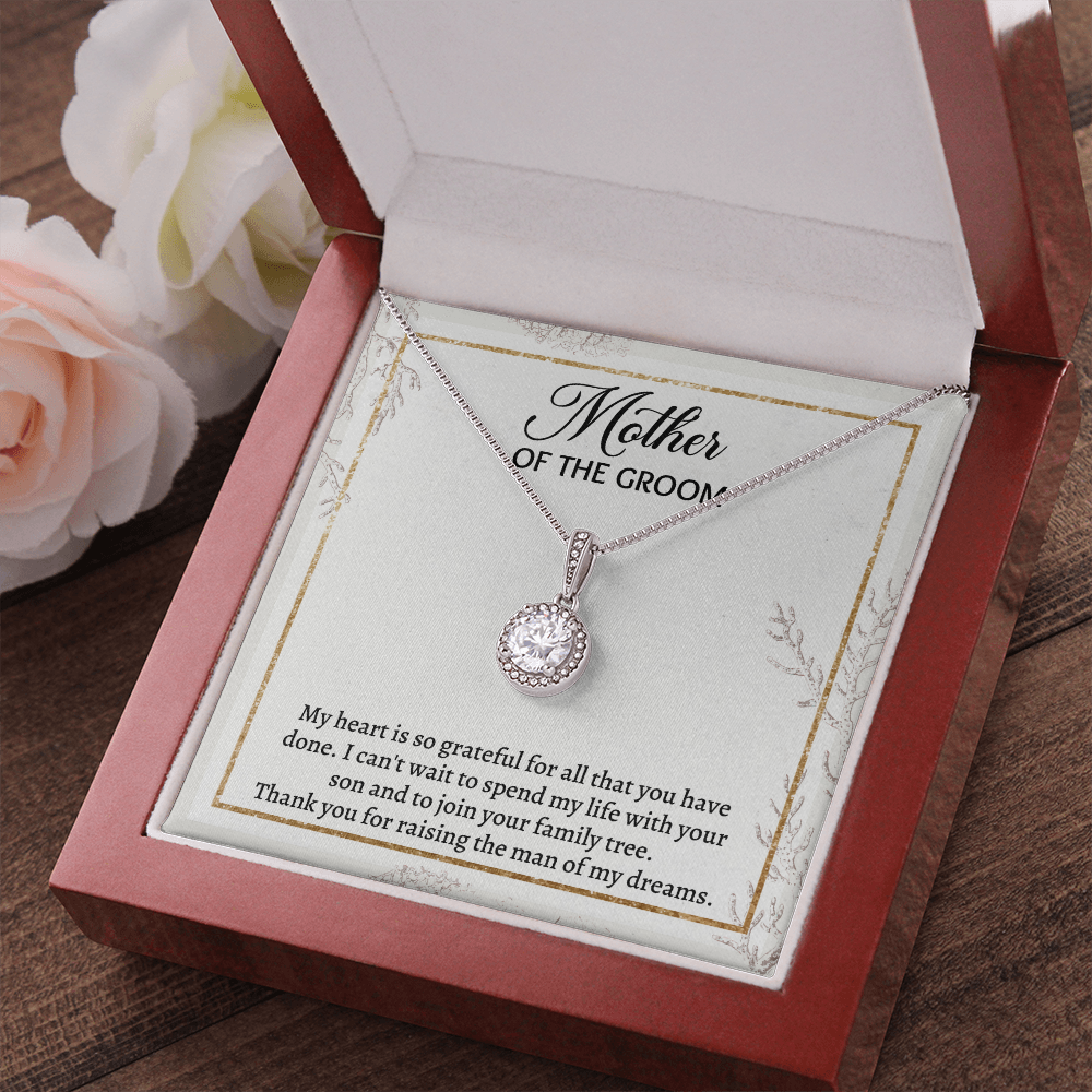 Wedding gift for Mother - Thank you for raising the man of my dreams. - JWshinee