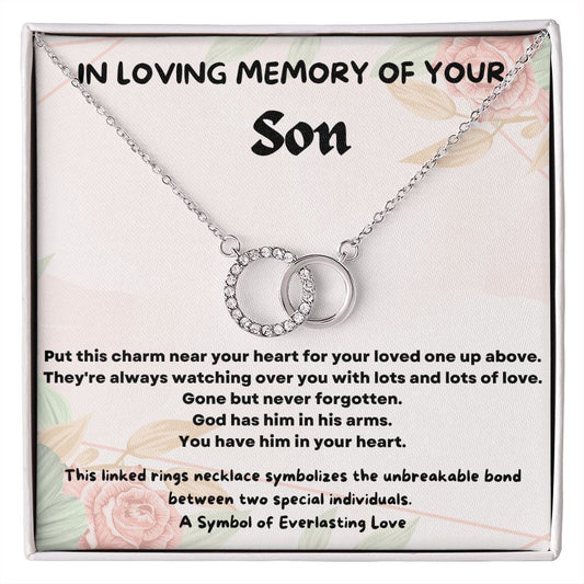 "Loss of Son Memorial Jewelry - A Touching and Personalized Way to Remember Your Beloved Child Forever"