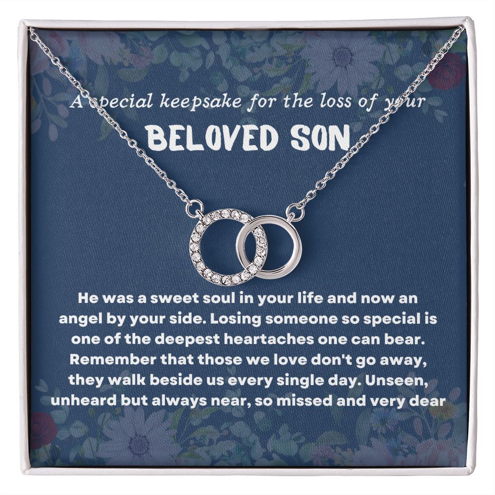 "Personalized Memorial Jewelry for Loss of Son - A Thoughtful and Touching Way to Remember Your Child Forever"